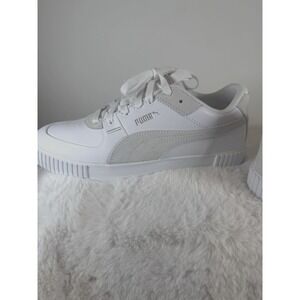 Puma Cali G Women's Golf Shoes Size 8.5 White 379212-01 Waterproof Leather NIB